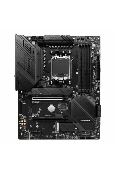 MSI Mag B650 Tomahawk Wifi Ddr5 (7600Mhz)Oc M.2 Hdmi/Dp/Usb-C Pcie 4.0 Am5 Atx Motherboard