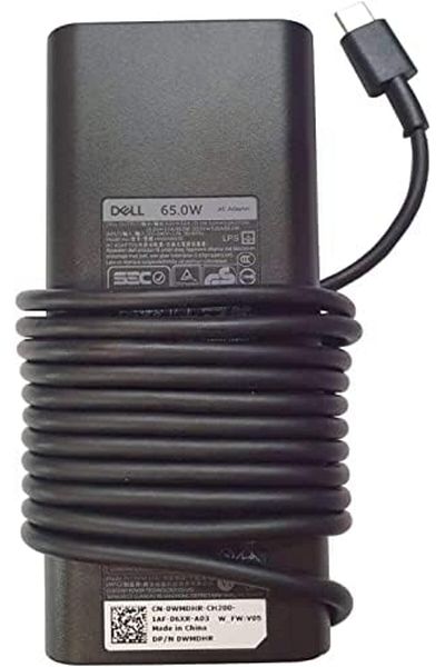 Dell شاحن USB-C بقوة 65 واط VT148 WMDHR