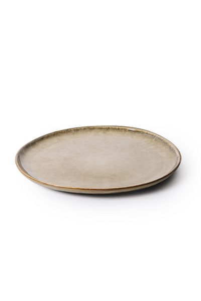 Cuisine Art Jamie Stoneware Dinner Plate - 27cm, Brown (Set of 1)