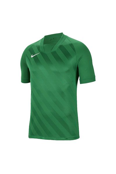 Nike Challenge Iii Boy's Green V-Neck Jersey