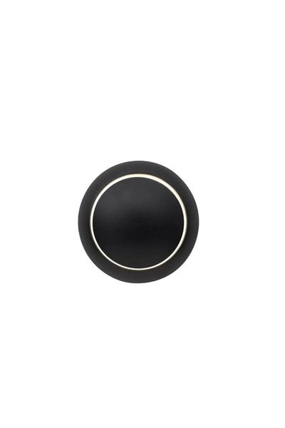 LUXXO LED Indoor Wall Light, IP40, Cosmo, 7W, Adjustable Circles, Black