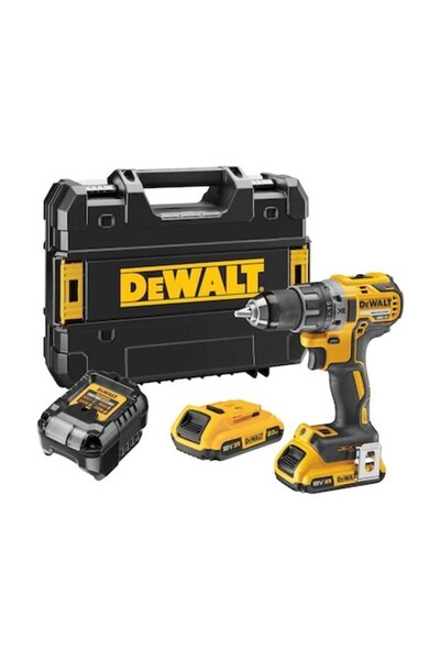 Dewalt Mașină de găurit compactă fără fir DCD791D2, motor fără perii, XR 18V,...