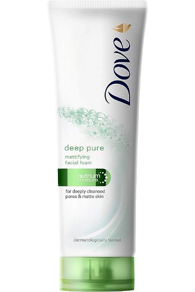 Dove Face Wash Deep Pure 100 ml