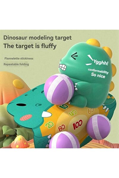 OEM Joc de tragere cu mingea lipicioasă cu dinozauri