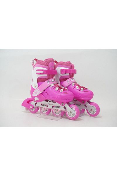 F-Sports Pro Lighted Adjustable Skates – Number and Wheel Arrangement Adjustable