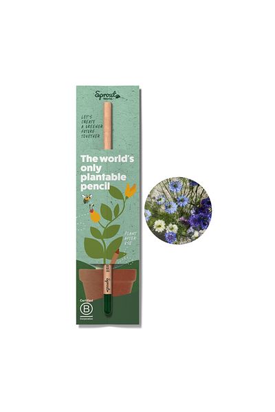 Natural Plantable Sprout Pencil, Wild Flowers