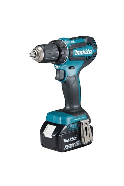 Makita Mașină de găurit și șurubelniță DDF485RF3J, LXT 18V, 50 Nm, cu 3 bater...