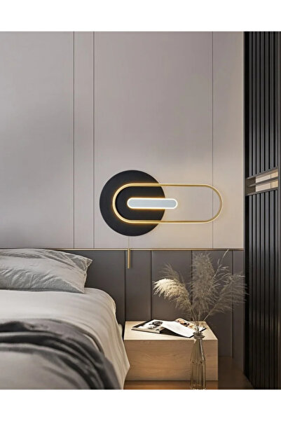 LUXXO Aplica LED pentru perete, 12W, lumină neutră (4000K), 60x33x7cm de