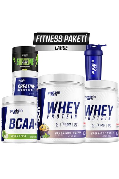 Proteinocean Fitness Pack Large - Blueberry Muffin Green Apple