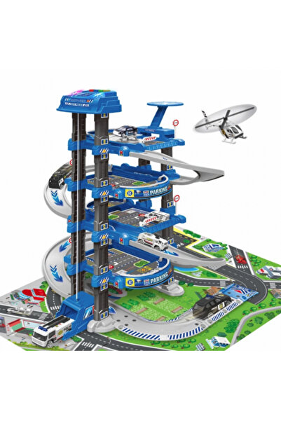 OEM Set Parcare Masini Etajata pentru copii