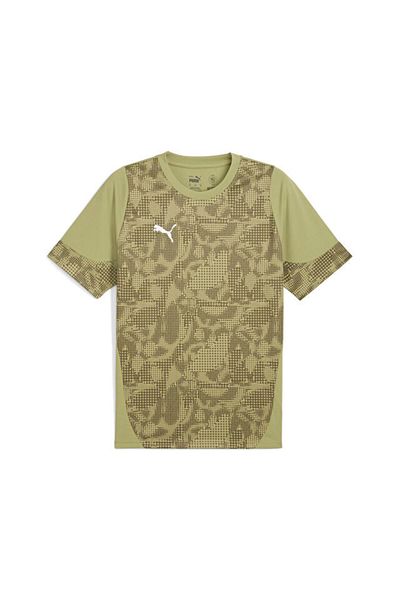 Puma Μπλουζάκι προπόνησης ποδοσφαίρου Teamcup Training Jersey 65916740 Πράσινο