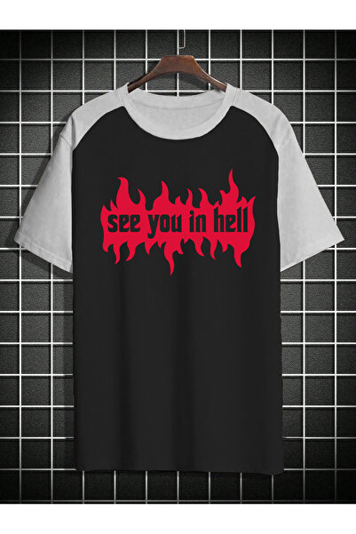 Velostra Unisex Vă vezi pe alți lumi cu imprimeu supradimensionat tricou