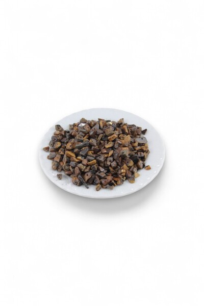 Serhat Aksesuar ve El İşçilik خرز حجر أسود مكسور بني (250 قطعة)