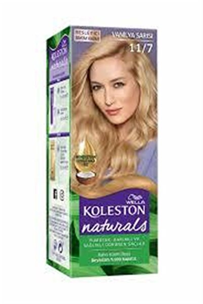wella koleston NATURALS MAXİ SAÇ BOYASI & NO: 11/7 VANİLYA SARISI