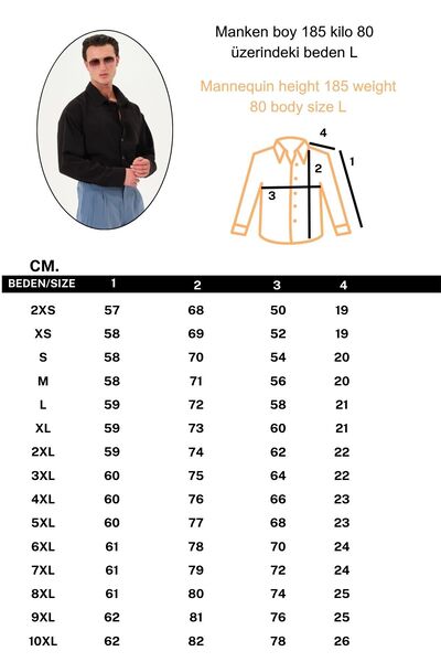 RELAXL 100% Cotton 4 Seasons Loose Fit Long Sleeve Men's Black Shirt