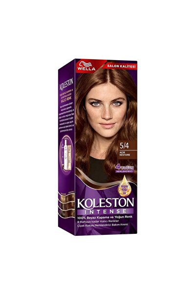 wella koleston İNTENSE SAÇ BOYASI & NO: 5/4 AÇIK KESTANE