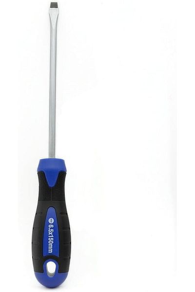 VTOOLS 4-Piece Magnetic Screwdriver Set, Phillips & Slotted, Non-Slip Handle, Blue, VT2215