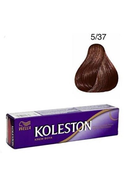 wella koleston SİNGLE SAÇ BOYASI & NO: 5/37 KIŞKIRTICI KAHVE