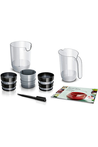 Bosch VitaExtract 150 W Negru, Oțel inoxidabil periat MESM731M