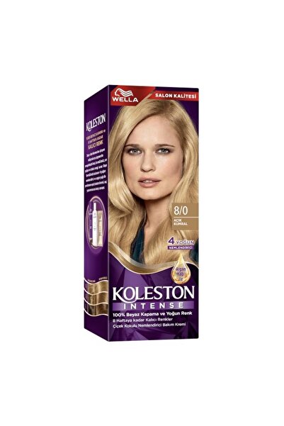 wella koleston İNTENSE SAÇ BOYASI & NO: 8/0 AÇIK KUMRAL