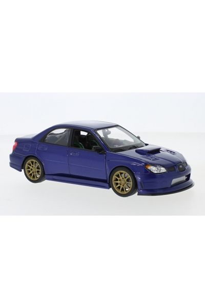 WELLY Subaru Impreza WRX STI 1:24 model car