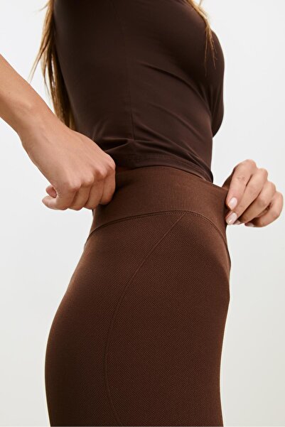 Stradivarius Soft high-rise sculpt leggings
