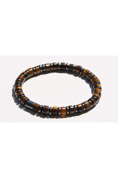 Perlavita Cut Toxic Ties - Break Harmful Relationships and Set Boundaries Bracelet (Tiger Eye)