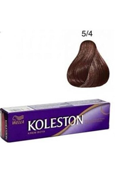 wella koleston SİNGLE SAÇ BOYASI & NO: 5/4 AÇIK KESTANE