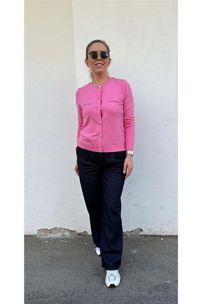JM Flota Buttoned Cardigan with Pockets