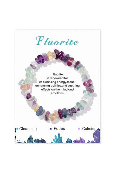 Perlavita Project Completion - Fluorite Bracelet That Ends the Habit of Procrastination