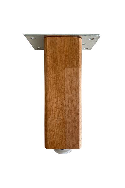GOLDENWOODEN أرجل أثاث خشبية قابلة للتعديل من Kale وطاولة وخزانة (KAYIN)(KAYIN/GÜRGEN TREE)(18CM)(1 قطعة)