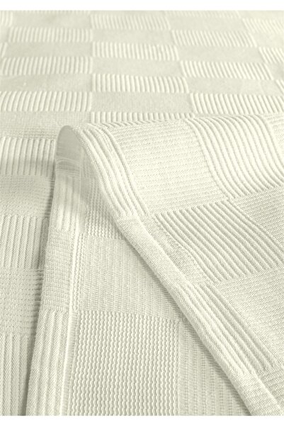 Evim 100% Cotton Single Cream Hotel Pique Set 160 X 230 cm