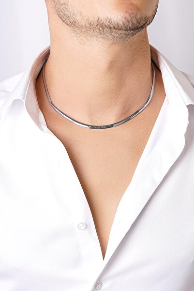 Fiyonk Kuyumculuk 14 Ayar Altın İtalyan Balıksırtı Zincir Erkek Kolye