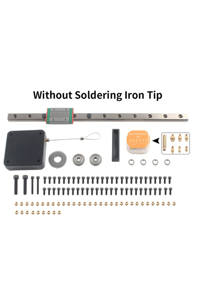 choice2 أداة ضغط بدون مكواة لحام، طقم مكبس خفي، رأس مكواة لحام، صامولة إدخال ...