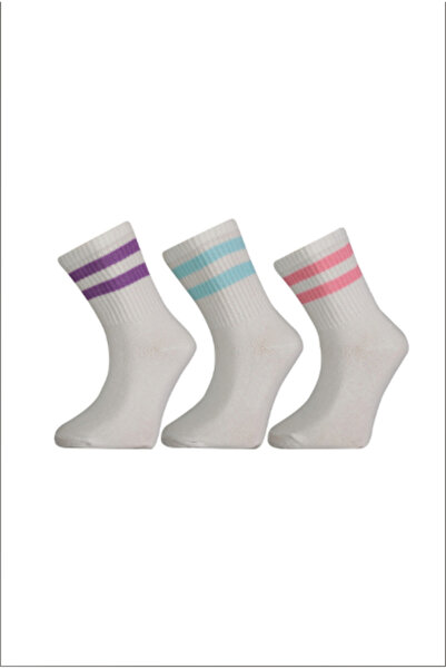 BABI'S SOCKS Çocuk Üçlü Desenli Pamuklu Çorap