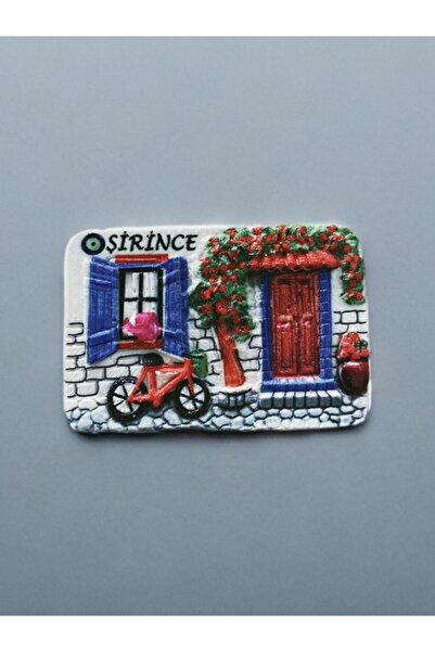 Mundy ŞİRİNCE Temalı Kabartmalı Polyester Magnet. 7cm x 5cm.