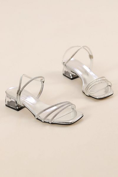 Firibu Stoned Toc Jos 4 Cm Toc Rochie De Seara Femei Pantofi De Nunta Zilnic