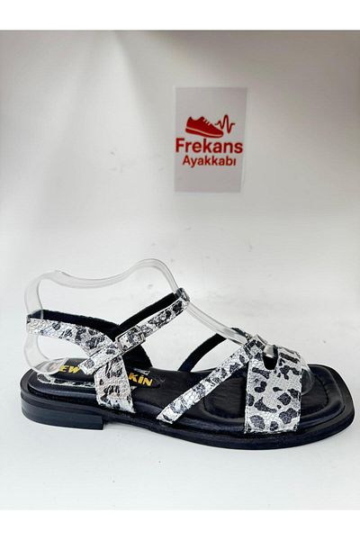 NEWGÜLTEKİN Genuine Leather Very Soft Stylish Comfortable Sandals