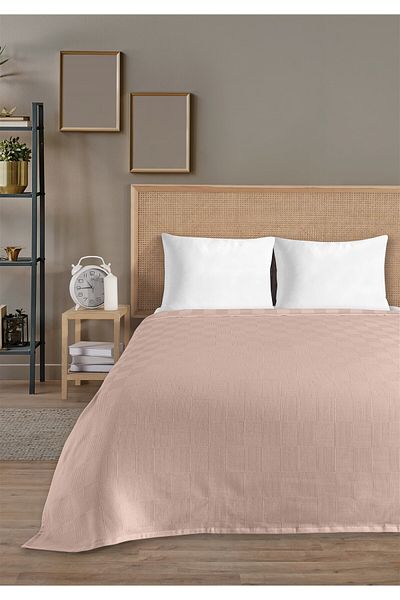 Evim 100% Cotton Single Powder Hotel Pique Set 160 X 230 cm