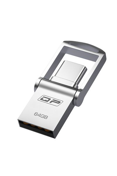 silabor ذاكرة فلاش USB من النوع C، محرك فلاش ثنائي الغرض، سعة 64 جيجابايت