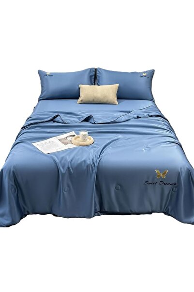 CHIRASO Bedding Set with Duvet Cover 200x230, Classic Sheet 240x245cm, 2 Pillowcases 45x75