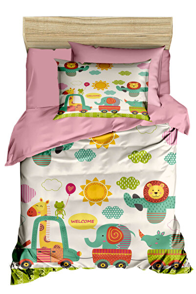 Mira Home Yenidoğan Bebek Nevresim Takımı Welcome Zoo