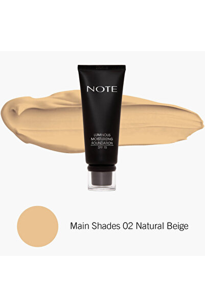 NOTE كريم أساس مرطب ومضيء بعامل حماية من الشمس 15