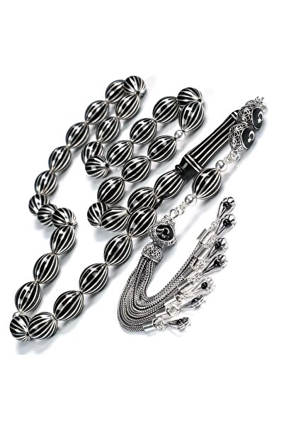 TESBİHCİBABA Karpuz Yarma Sancak Model Erzurum Oltu Taşı Tesbih