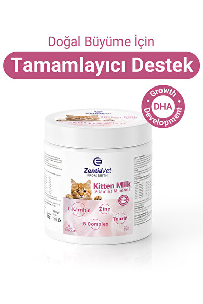 zentiavet Kıtten Mılk 200 gr Kedi Süt Tozu Anne Sütü Destekli (HAMİLE VE YAVR...