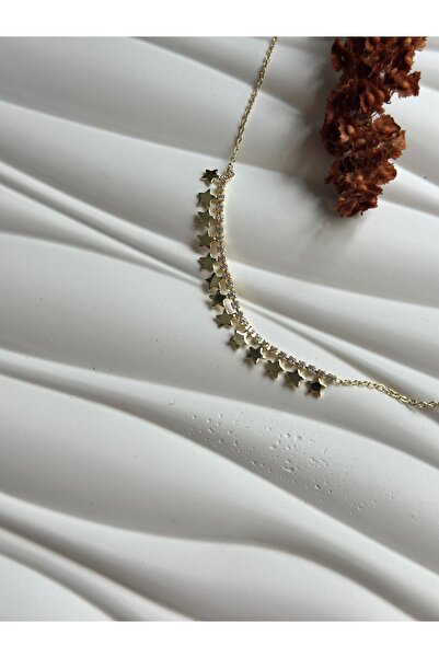 butiikçe Yıldız Dizili Taş Detay Halhal