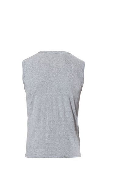Anıt 5 Pieces Men's Ribbed Zero Sleeve Zero Collar Undershirt 100% Cotton