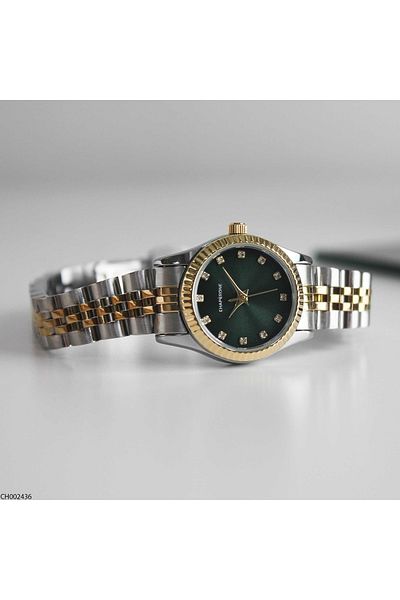 Chaperone Ch002436 Women's Wrist Watch with Steel Band