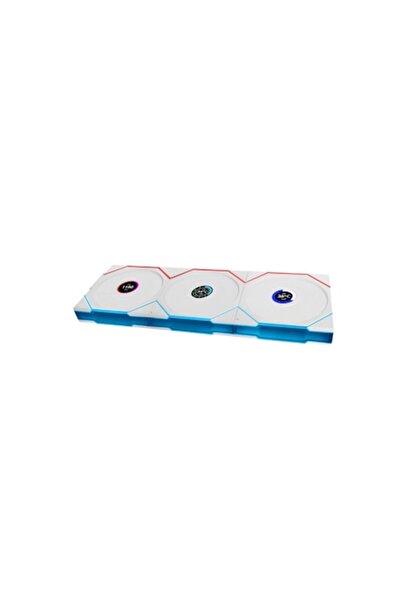 Lian Li Σετ 3 ανεμιστήρες Lian Li UNI FAN TL, LCD, aRGB, PWM, 120 mm Λευκό