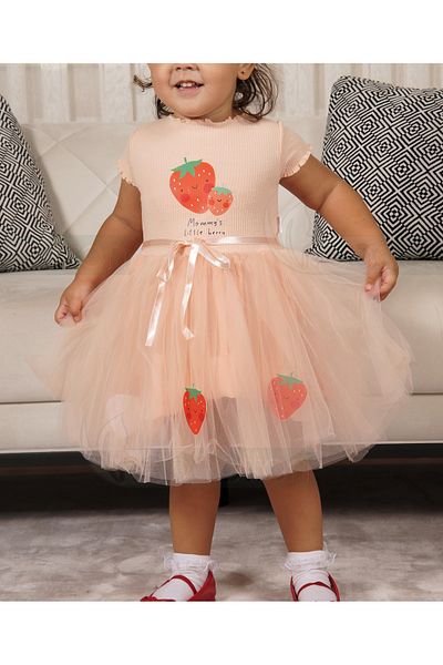 Fenomen Kids Strawberry Tulle Dress